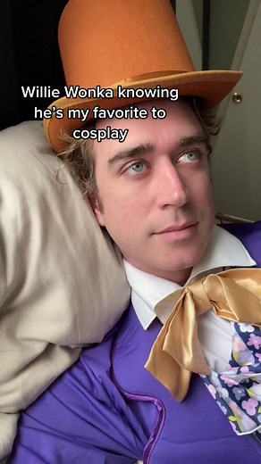 Cosplaying as Willy Wonka and Thranduil