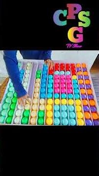 full color ball sorting #asmr #PuzzleBall #challenge #shortsvideo