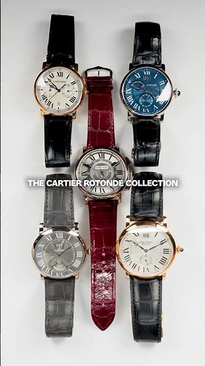 5 Stunning Cartier Rotonde Models | SwissWatchExpo