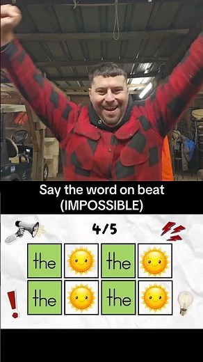Say the word Beat IMPOSSIBLE Filter Challenge #maroi #funny #memes