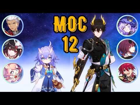 Bailu Carried Archer to 3 star | Luka, Sparkle, Kafka, Swan | MoC 4.0 Floor 12 | Honkai: Star Rail
