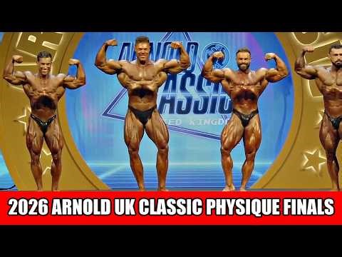 2026 Arnold Classic UK Classic Physique Finals Results and Recap