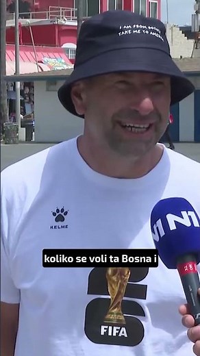 Navijači u LA-u: Nevjerovatno koliko se voli Bosna, ne može se opisati.