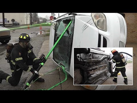 Elevating an Electric Vehicle for Cooling