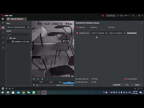 Hik Vision : iVMS-4200 V3.9.0.4 Playback and Back Up. Playback Footage File