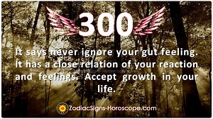 Vidět anděla číslo 300 Význam: Vědomá připomínka lásky a podpory