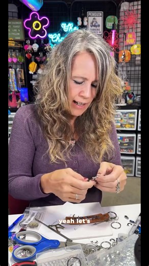 Custom Keychain - Designed with customer LIVE!