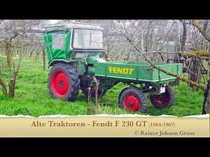 Alte Traktoren - Fendt F 230 GT (1964-1967) Motor: MWM AKD 210,5 D