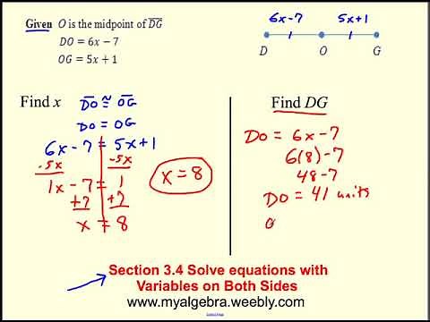 Geometry - Section 1.2 Measuring Segments