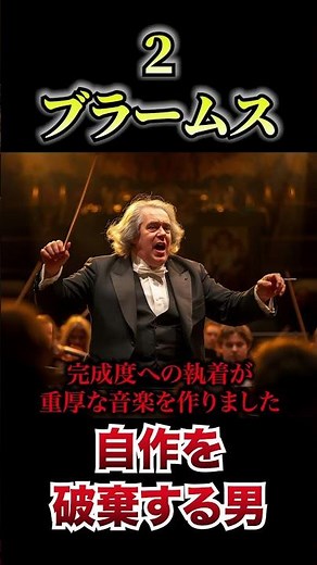 完璧主義すぎたクラシック作曲家3選 #1分解説#クラシック