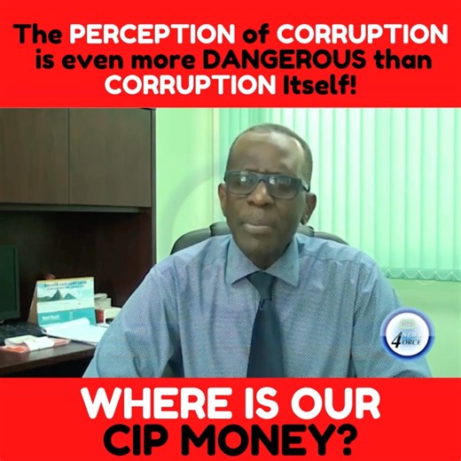 "The PERCEPTION of CORRUPTION is even more DANGEROUS than CORRUPTION itself!" Philip J Pierre #WhereIsOurMoney #SaveOurSaintLucia #SecretsLiesPropaganda | United Workers Party (Saint Lucia)
