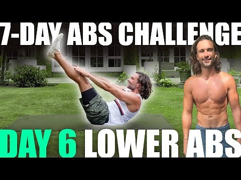 7-Day Abs Challenge Day 6: Lower Abs | Joe Wicks Workouts
