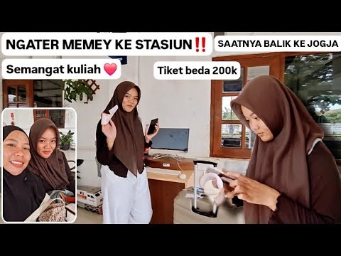 TAKE MEMY TO THE RETURN STATION IN JOGJA‼️REGISTER NOW TO SAVE 200K ON TICKETS
