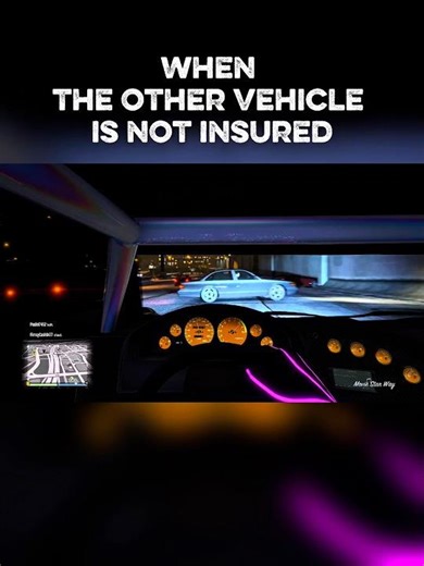 POV: You slam into the ONE car in GTA 5 that has NO INSURANCE 💀😭