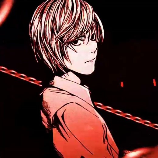 Apple 🍎 Light from Death Note #anime #deathnote #amv