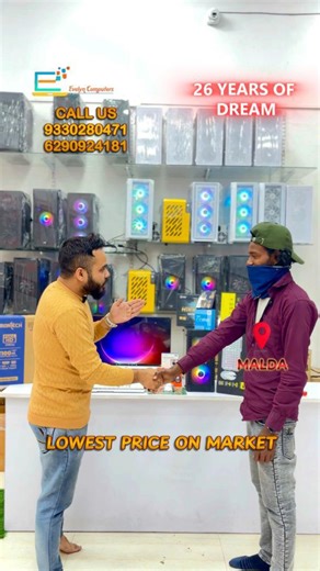 Evelyn Computers on Instagram: "💻 "Upgrade Your Desk, Upgrade Your Game!" নতুন Laptop/PC নিন Evelyn থেকে – Speed, Style আর Satisfaction একসাথে! ⚡ 🎁 "Buy Smart, Work Faster!" এখন Evelyn-এ Laptop/PC কিনলে পাচ্ছেন Instant Discount + Free Accessories 😍 #EvelynComputer #TechUpgrade #BestDeal"