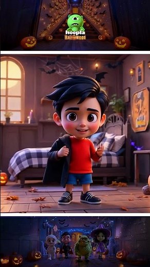 Halloween Costume Song 🎃 BOOO! #shorts #funny #hooplahalloween