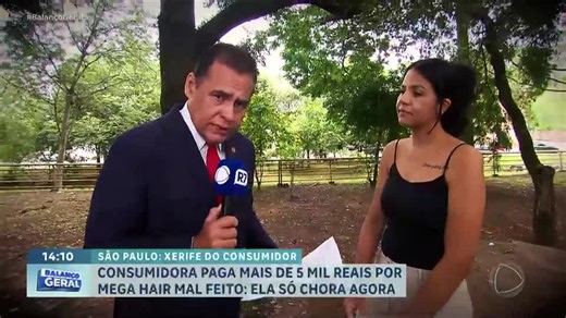 Cabeleireira resolve problemas com mega hair após intervenção do Xerife do Consumidor