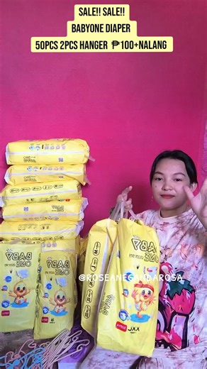 BABYONE Diaper Pull-up Pants Sale - 50pcs Available