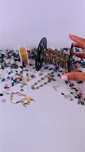 DIY hand chain 🥰 #jewelrytutorial #jewelrymakingsupplies #jewelrysupplies #beadshop #diyjewelry #handchain | The Bead Bazaar