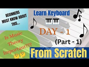 "Learn Keyboard from Scratch 🎹Don’t Play Without Music Theory! 🎼🎶Perfect for Absolute Beginners!"