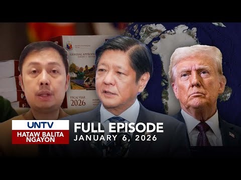 UNTV: Hataw Balita Ngayon | January 6, 2026