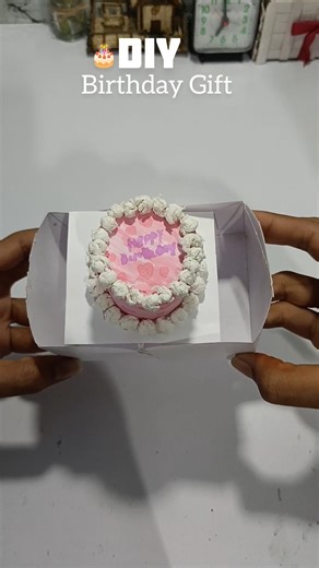 DIY Surprise Birthday Gift | Handmade Mini Cake Gift Idea