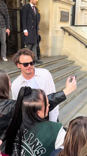 Stranger Things Cast Visits Corinthia Hotel in London