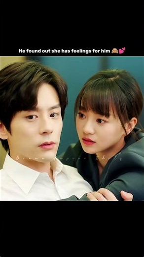 He found out she has feelings for him 🙈💓 #unforgettablelove #cdrama #romantic #viralshorts