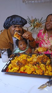 Bennyomoedo Family     on Instagram: "My wife made the best chicken and vegetables "
