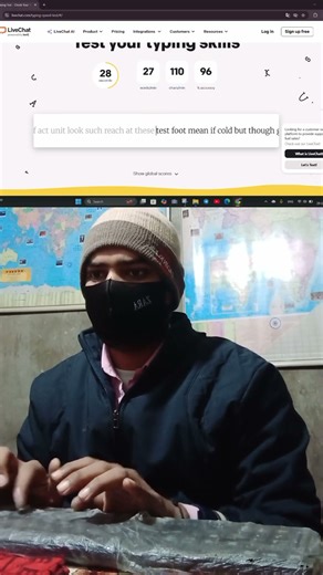 Typing Test with TypingDost #challenge #typingskills #trending #trendingshorts #unstoppable