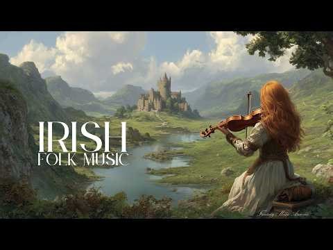 Irish Folk Music | Traditional Celtic Instrumental | Relaxing Fiddle, Harp & Tin Whistle Vol. 13