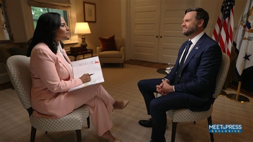 Interview: Kristen Welker Interviews JD Vance for Meet the Press on NBC News - August 24, 2025