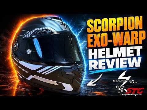Scorpion EXO-Warp Full Face Motorcycle Helmet Review From Sportbiketrackgear.com