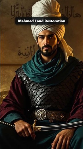 The sultan who rebuilt an empire from the ashes: Mehmed I (1413-1421) 🏛️