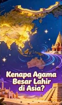 Mengapa Hampir Semua Agama Besar Lahir di Asia #viral #faktaunik #facts