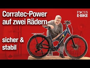 Corratec E-Power Sport im FOCUS E-BIKE Test | Komfort und Leistung vereint!