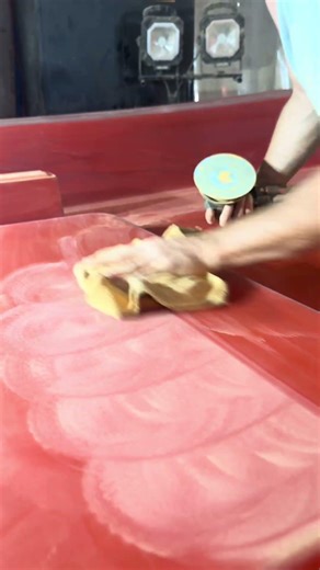 A DA sander is used .#composites #manufacturing #moldmaking #sanding