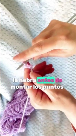Beginner Knit Mastery: Essential Yarn & Needle Setup 🧶 #Knitting #Crafting