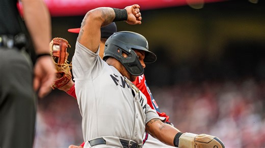 Watch: Ronald Acuna Jr.'s incredible throw from right field completes double play