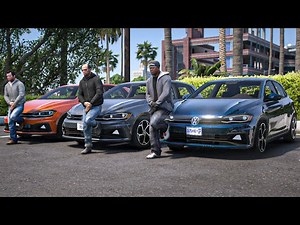 GTA 5 Mzansi edition With Real Life Traffic & Realistic graphics- VW Polo R-Line Convoy