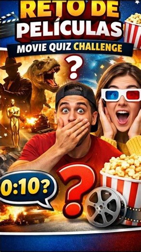🍿 Movie Quiz Challenge | ¿Puedes Adivinar la Película? Guess the Movie