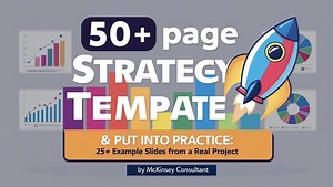 Mckinsey Framework Template - Strategy and Data Toolkit   Real Project Slides | Consulting Presentation | Framework, Storytelling, Examples - Etsy UK