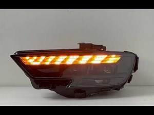LED Matrix Headlights for Audi A3 8V 2017-2020 – DRL, Projector Lens, Full Upgrade Kit