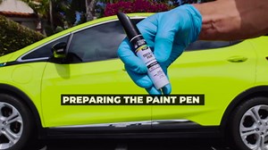 Paint Pen Brush For E-Z-Go ELECTRIC BLUE METALLIC G42