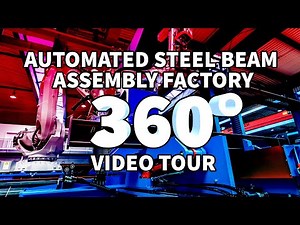 VR 360 Zeman Automated Steel Beam Assembly Factory