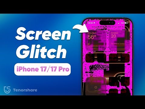 How to Fix iPhone 17 / 17 Pro Screen Glitch (Easy Solutions)