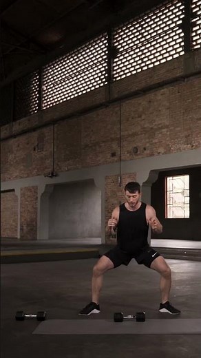 Sumo Squat Hold with Hip Rotation | Build Stronger Hips