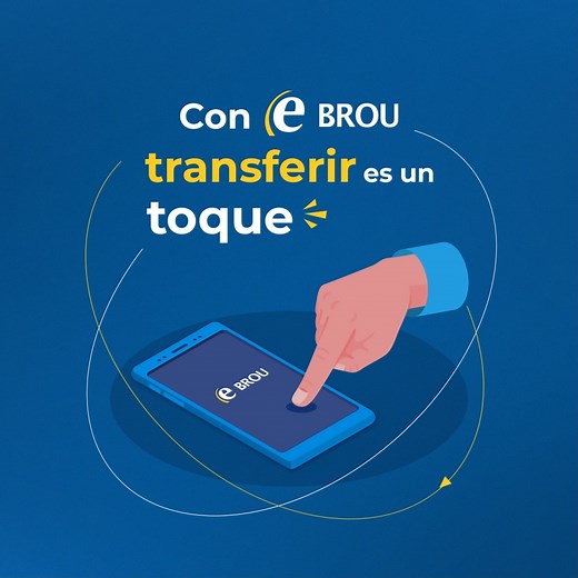 📲 Con app eBROU, hacer transferencias a celulares es un toque. Sin números de cuenta. Sin complicaciones. 🙌 Activá la funcionalidad desde eBROU en pocos pasos y empezá a transferir de forma ágil usando los contactos de tu celular. Conocé más en nuestro sitio Asistencia. | Banco República