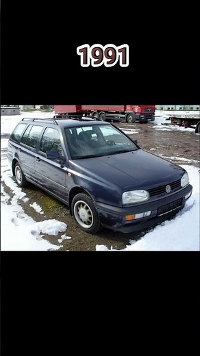 Evolution of Volkswagen Golf Variant